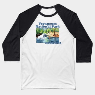 Voyageurs National Park, Minnesota Baseball T-Shirt